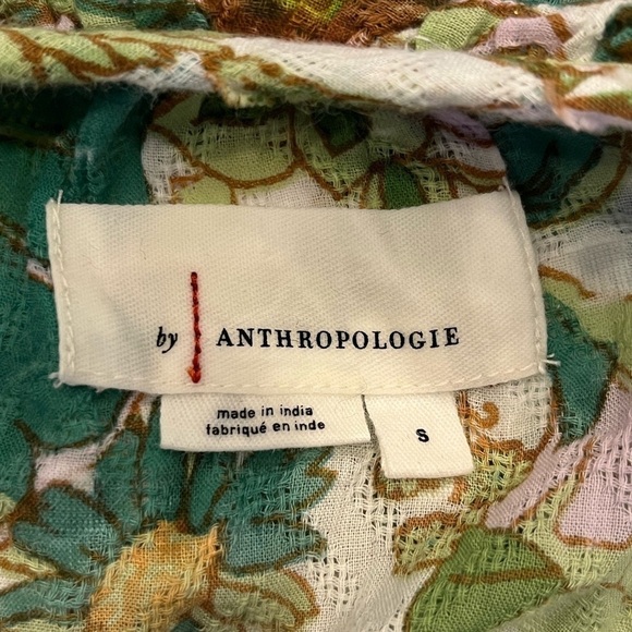 ANTHROPOLOGIE Floral Regan Blouse - Picture 4 of 4